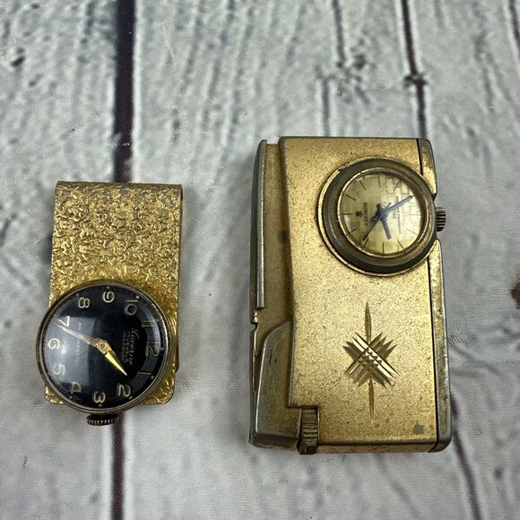 STEAMPUNK‎ VINTAGE BRASS CLOCK GEARS PARTS MISC ELECTRONICS LOT - Picture 5 of 8